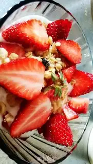 Make Strawberry oatmeal step 5