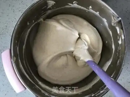 Make Red bean rice steam cake step 8