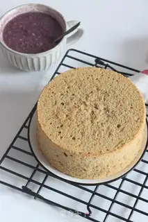 Make Red bean rice steam cake step 11