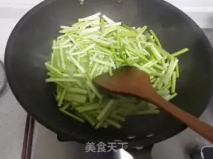 Make Salted meat with garlic step 3