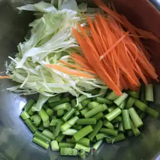 Make Weenie fried pasta step 3
