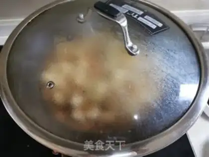 Make Onion fragrance tofu step 12