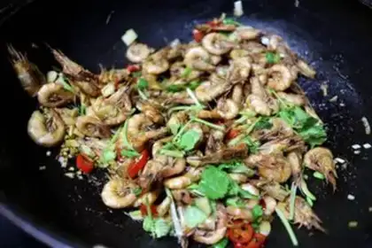 Make Fried shrimp step 6