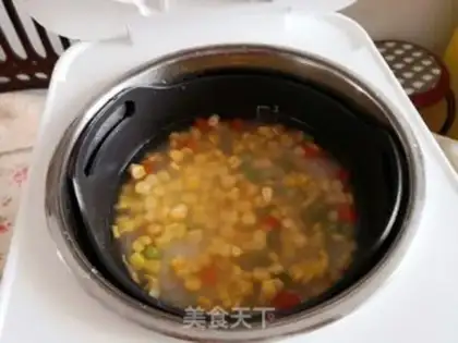Make Corn rice step 3
