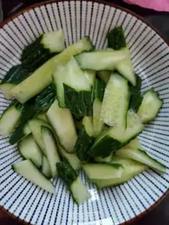 Make Scrambled cucumbers step 3