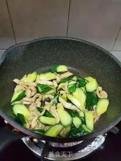 Make Scrambled cucumbers step 9