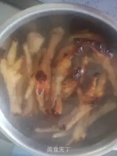 Make The chicken claws for dinner step 4