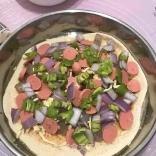 Make Shrimp pizza step 7