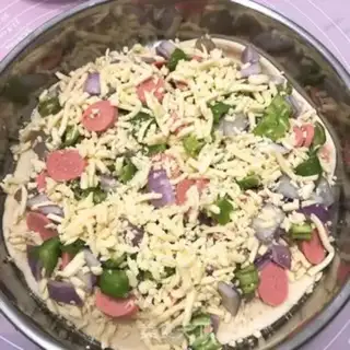 Make Shrimp pizza step 8