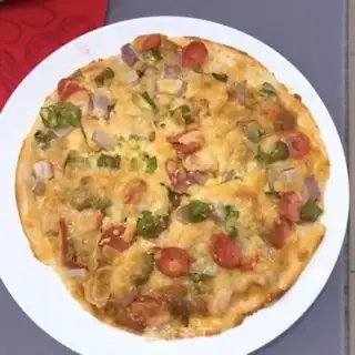 Make Shrimp pizza step 9