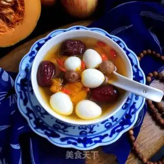 Make The quail egg cinnamon soup step 12