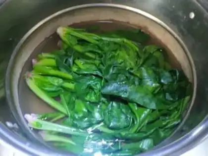 Make Spinach step 1