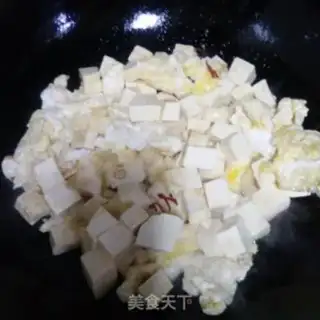 Make ♪ Sweet-noodle-egg-burned tofu ♪ step 2