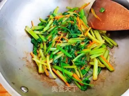 Make Fried celery step 6