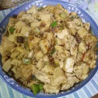 Make ♪ Sweet-noodle-egg-burned tofu ♪ step 6