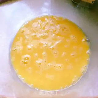 Make Egg fried banana toast step 1