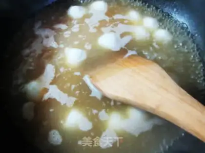 Make Quail egg fan spinach soup step 3