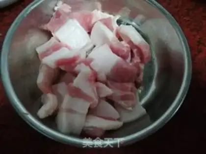 Make Corn and sweet beans step 0