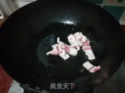 Make Corn and sweet beans step 2