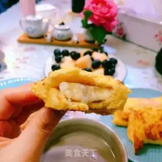 Make Egg fried banana toast step 10