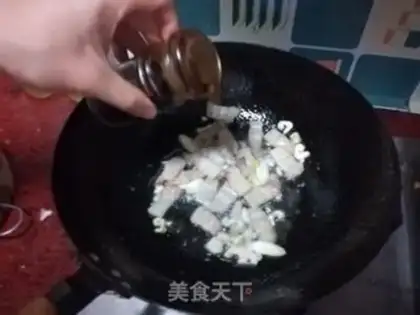 Make Corn and sweet beans step 4