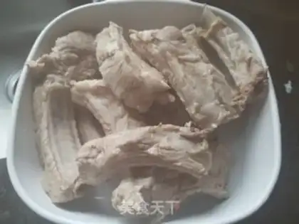 Make Potato burn ribs step 0