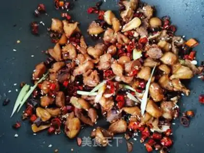 Make Chongqing Chicken step 7