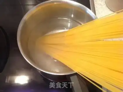 Make Salmon cheese pasta step 9