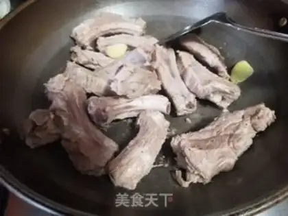 Make Potato burn ribs step 3