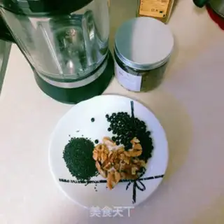Make Cinnamon walnut sesame beans step 0