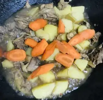 Make Potato chicken step 10