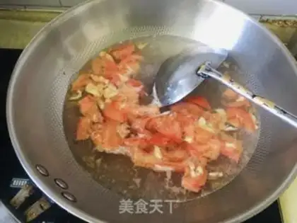 Make Tomato egg soup step 3