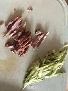 Make Weeds and sausage fried rice step 0