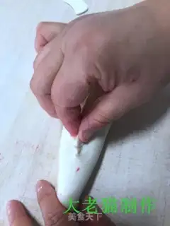 Make Peach buns step 18