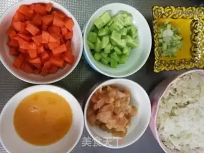 Make Microwave cheese rice step 0