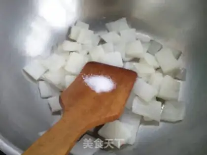 Make Garlic radish step 5