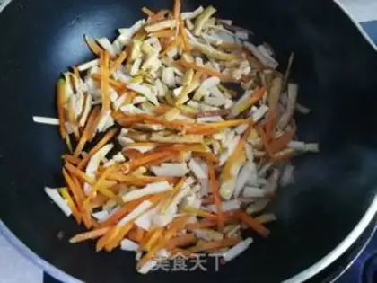 Make Scrambled and dried step 7