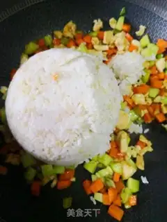 Make Microwave cheese rice step 3