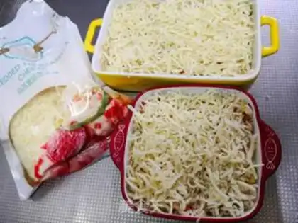 Make Microwave cheese rice step 4