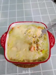 Make Microwave cheese rice step 5