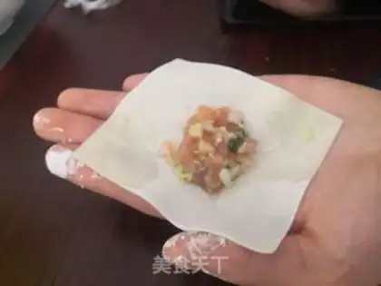 Make Porridge pork dumplings step 3