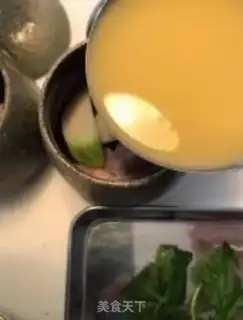 Make Japanese tea bowl steam step 2