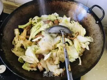 Make Homemade cabbage step 2