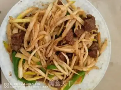 Make The salsa steak is made white step 6