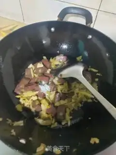 Make Pork blood fan step 5