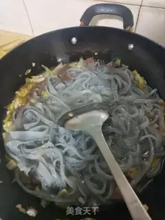 Make Pork blood fan step 7