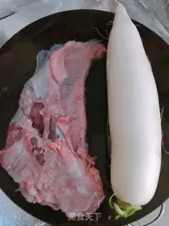 Make radish oxen step 0