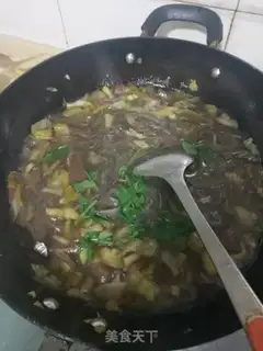 Make Pork blood fan step 8