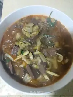 Make Pork blood fan step 11