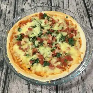 Make Ham pizza step 6